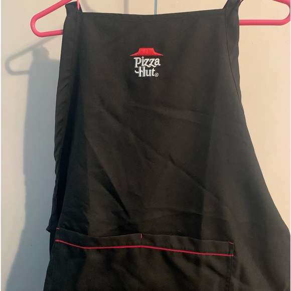 Other Official Pizza Hut Apron Men Women Black Fast Food Employee